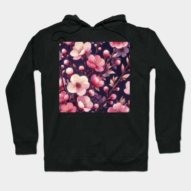 Cherry Blossom Hoodie by Jenni Arts